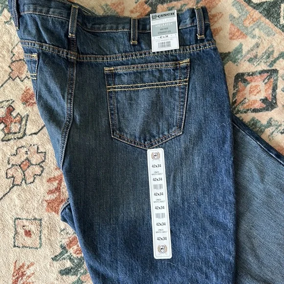 Men’s Cinch White Label Relaxed Straight Leg Jeans